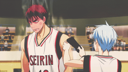 Kuroko e Kagami 